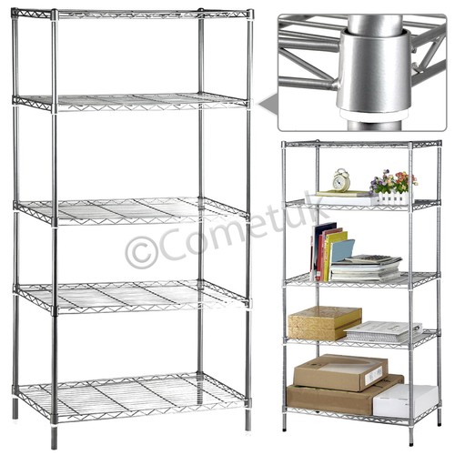 Tier silver metal storage - 5,