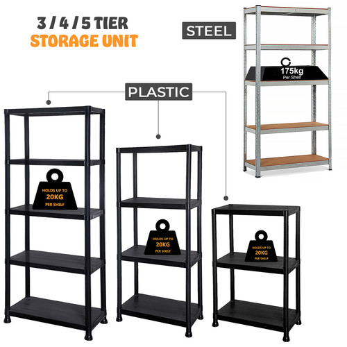 Tier racking shelf heavy - 5,