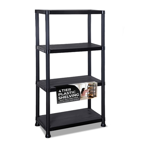 Tier plastic shelving home - plastic,