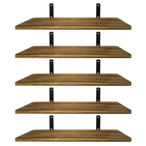 5pcs rustic shelves floating - shelves,