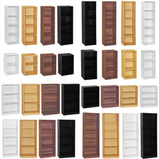 2 3 4 5 Tier Wooden Bookcase